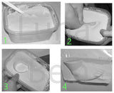 Luna Bean INFANT Baby Foot Prints BRONZING KIT Hand Casting Molds Footprint Kit