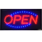Ultra Bright Animated LED Light Open Business Bar Store Window Sign neon 19x10"