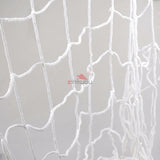 24x8FT Full Size Soccer Football Goal Post Nets Straight Flat Back - Only Net
