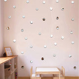 3D Diy Acrylic Mirror Wall Sticker