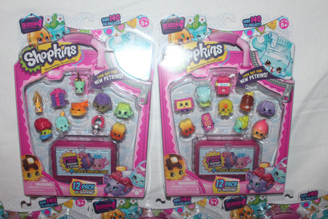 SHOPKINS Season 4 12-Pack with PETKINS! New Limited Editions!