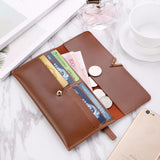 PU Leather Long Design Zipper Purses