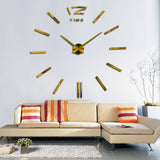 3D Real Big DIY Living Room Clocks
