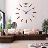 3D Real Big DIY Living Room Clocks
