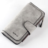 High Quality Scrub Leather Female Wallets