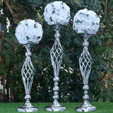 Metal Wedding Flower Decor Candle Holder Vase Centerpiece For Wedding