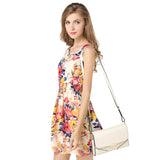 Women Casual Summer Chiffon Dress