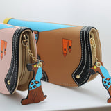 Women PU Leather Cartoon Dog Bag