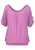 Women Summer Casual O-Neck Top Tee