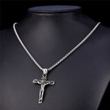 Crucifix Jesus Gold Color Catholic Jewelry