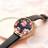 High Quality Fashion Leather Strap Watch