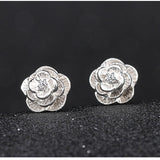 Small Daisy Flowers Senior Flower Earrings