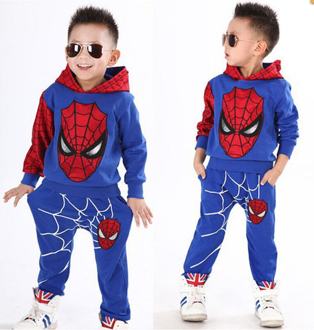 Kids Spider Man Sweat Suit