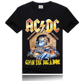 AC DC Hip Hop Fashion Heavy Metal T-shirt