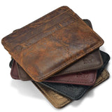 Genuine Leather Wallet Credit Card Holder