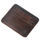 Genuine Leather Wallet Credit Card Holder