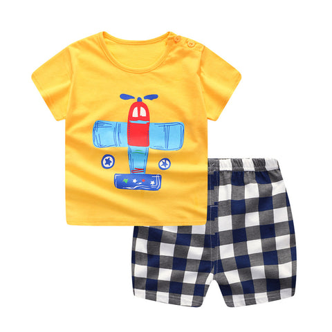 Baby Boy Suits Short Infant Kids Clothes