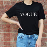 New Arrivals Fashion VOGUE Printed T-shirt