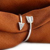 New Fashion Arrow Crystal Rings