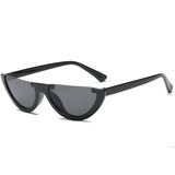 Cool Trendy Half Frame Sunglass