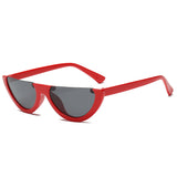 Cool Trendy Half Frame Sunglass