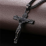 Crucifix Jesus Gold Color Catholic Jewelry