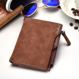 Men Soft Leather Wallet Card Holder