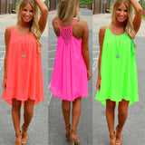 Women Fluorescence Female Summer Dress