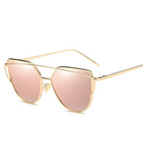 Gradient Ocean Lens Cat Eye Sunglasses