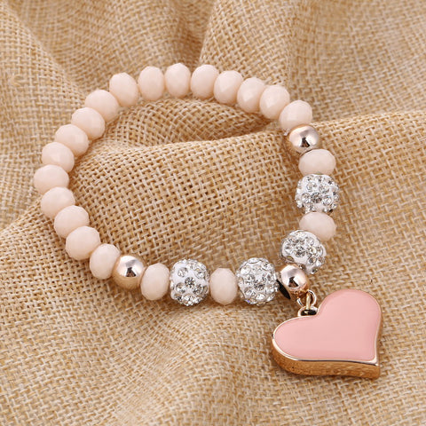 Romantic Vintage Heart Bracelets
