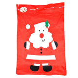 Christmas Santa Hessian Mail Post Sack Red Felt Xmas Stocking Gifts Filler Bags