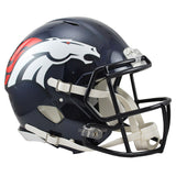 DENVER BRONCOS NEW RIDDELL NFL FULL SIZE AUTHENTIC SPEED FOOTBALL HELMET