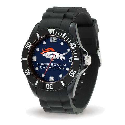 NFL Denver Broncos Super Bowl 50 Champions Spirit Men's Wrist Watch