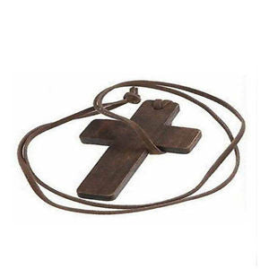 Click to view larger image Have one to sell? Sell now New Retro Fashion Ancient Cute Wooden Christian Religous Cross Necklace Pendant