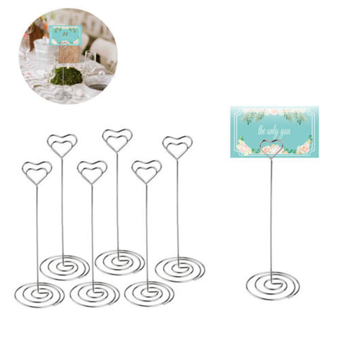 48pcs Wedding Table Centerpieces Number Card Holder Party Decorations