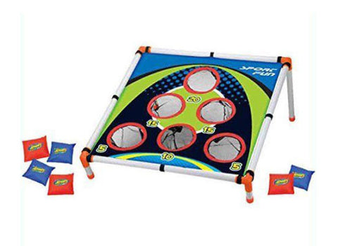 Kids Sports Carnival Games Bean Bag Toss Game Corn Hole Camp Outdoor Set