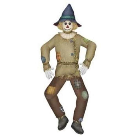 Jointed 5 Foot Scarecrow Fall Autumn Thanksgiving Party Scene Halloween