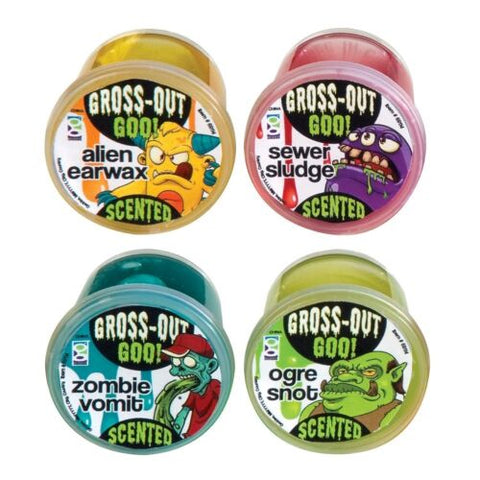 Scented Gross Out Goo Slime Alien Earwax Zombie Vomit Ogre Snot Sewer Sludge