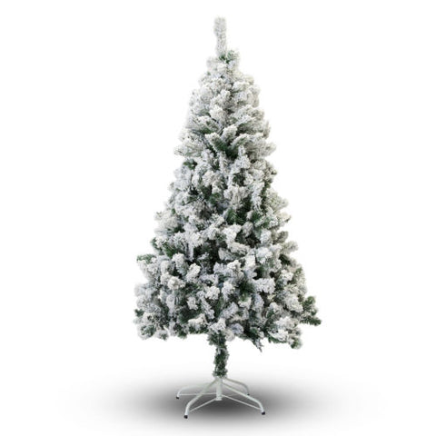 The Holiday Aisle PVC Snow Flocked Pine Artificial Christmas Tree