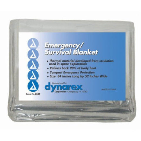 4 Emergency Rescue Space Thermal Mylar Blankets 84 x 52