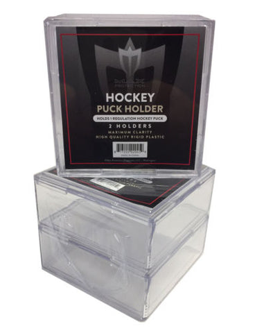 Case of 72 Max Pro Premium Hockey Puck Squares #PH square holders cubes displays