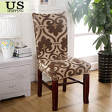 Stretch Spandex Chair Cover Dining Room Wedding Party Décor Pattern Seat Cover