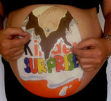 Proud Body PREGNANCY BELLY PAINTING KIT - Vegan, No Parabens, NonToxic, USA Made