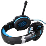 Gaming Headset Surround Stereo Headband Headphone USB 3.5mm LED with Mic for PC