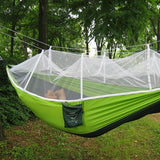 Military Jungle Hammock Mosquito Net Camping Travel Parachute Hanging Bed Tent