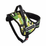 Adjustable No Pull Large Dog Harness w Handle No-Slip Fr Training Walking Hiking