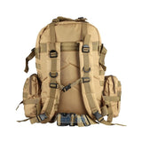 55L Outdoor Military Molle Tactical Backpack Rucksack Camping Bag