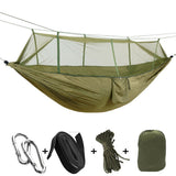 Military Jungle Hammock Mosquito Net Camping Travel Parachute Hanging Bed Tent