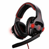 Gaming Headset Stereo7.1 Surround Sound USB Headphone For PC Laptop