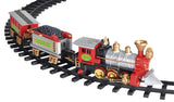 New Light Sounds ANIMATED CHRISTMAS TRAIN SET Holiday Decoration Mounts in Tree!